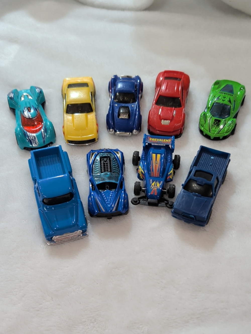Set Of 9 Cars, Metal Works, Maisto And Unbranded